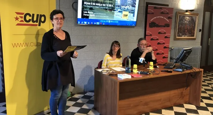 Moment de l'acte d'ahir a la tarda 
