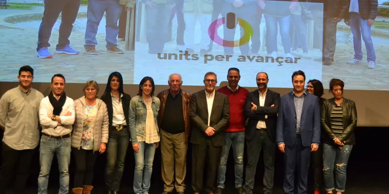 Joan March (Units per Avançar) presenta la seva candidatura i el seu eslògan 'Pineda de Mar, una visió diferent'