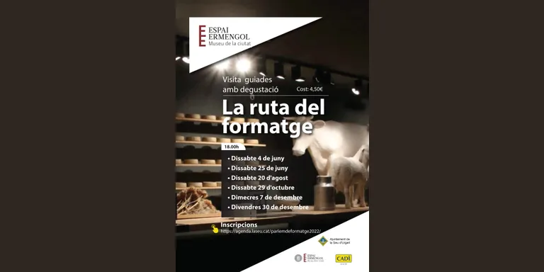 Nova visita guiada de 'La ruta del formatge' a l'Espai Ermengol de la Seu d'Urgell