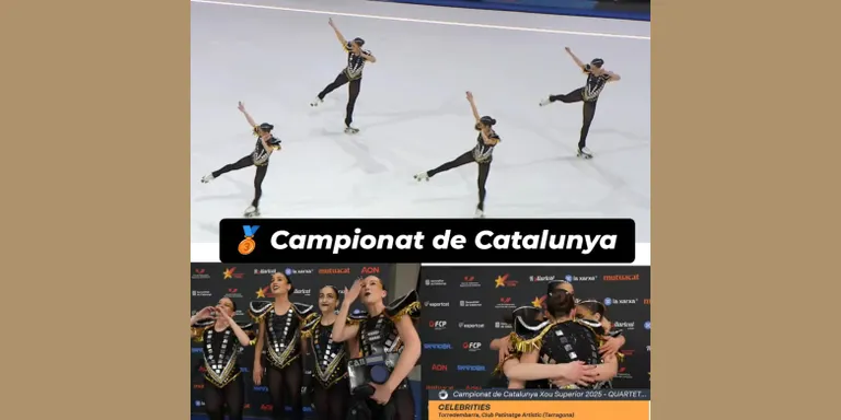Un quartet de Torredembarra, bronze al Campionat de Catalunya de Patinatge