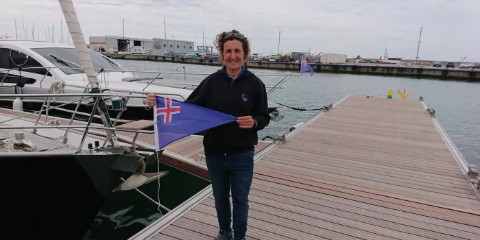 Monica Azón, immersa en el Campionat d’Europa de Vela en la categoria Láser Máster