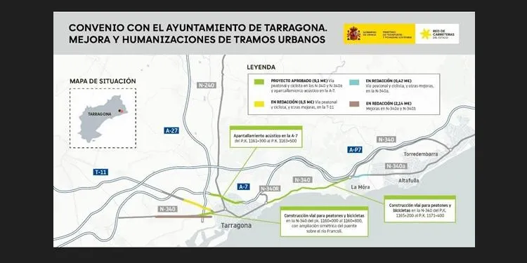 S’adjudica la creació del carril bici que ha d’enllaçar Tarragona i Altafulla, de moment fins la Móra