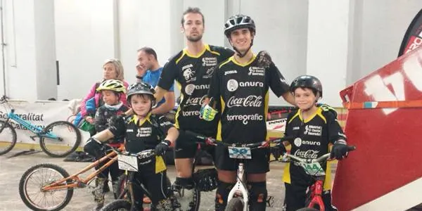 El torrenc Àngel Batlle, subcampió de Catalunya i Espanya de BikeTrial