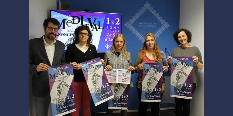 El 18è Mercat Medieval dels Canonges aposta per la gastronomia i la música tradicional del Pirineu