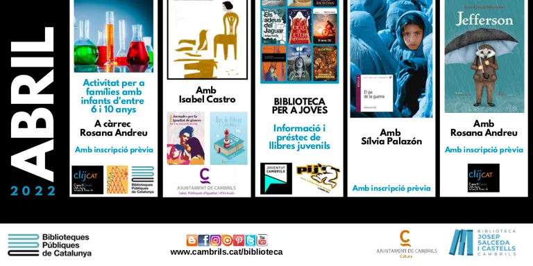 La Biblioteca de Cambrils prepara un laboratori d’elixirs emocionals per la vigília de Sant Jordi
