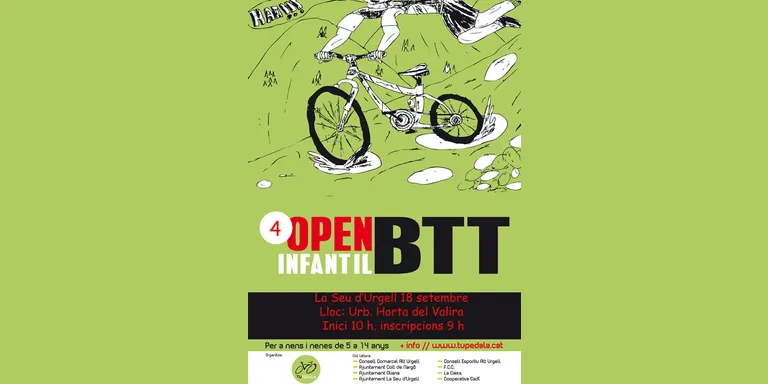 L'Open infantil de BTT arriba a la Seu