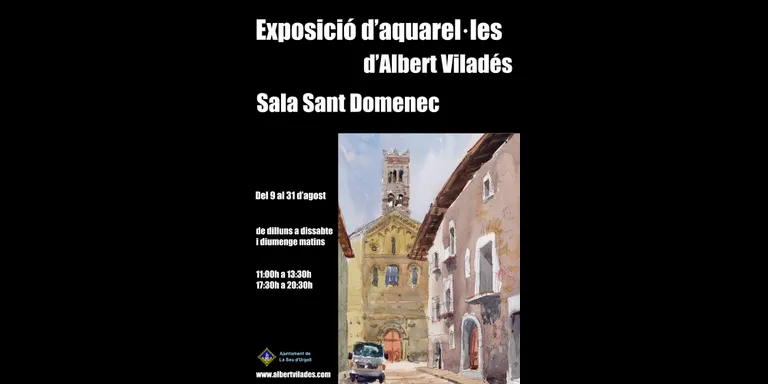 Albert Viladés exposa la seva darrera obra a la Sala de Sant Domènec