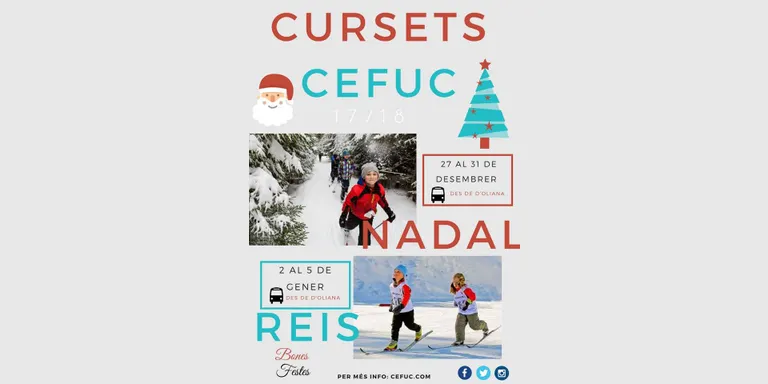Inscripcions obertes per als cursos d'esquí de fons del CEFUC