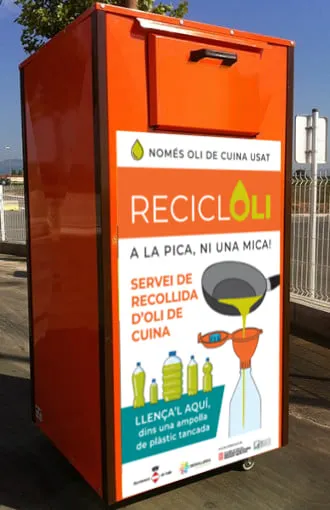 Valls millora el servei de recollida de l’oli usat de cuina