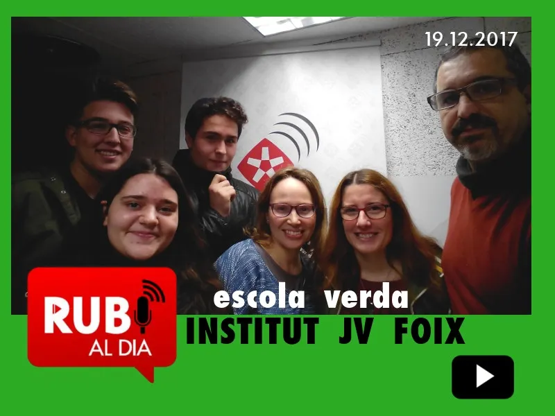 Alumnes de l'Escola Verda J.V. FOIX
