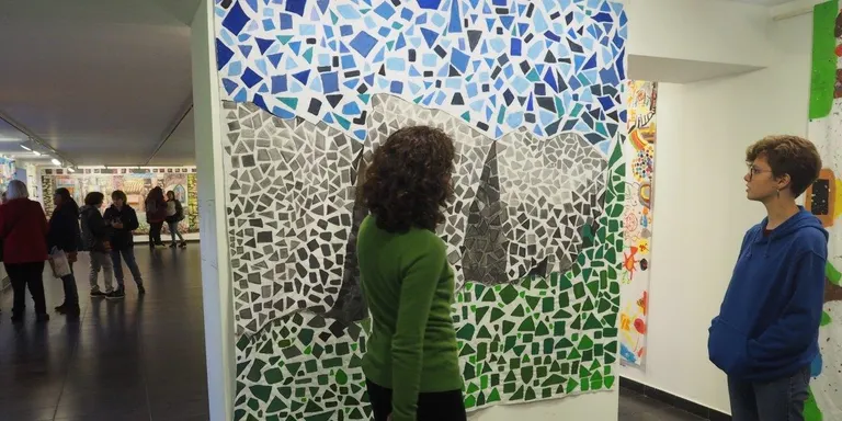 La sala La Cuina exhibeix el 7è Mural Col·lectiu de la Seu
