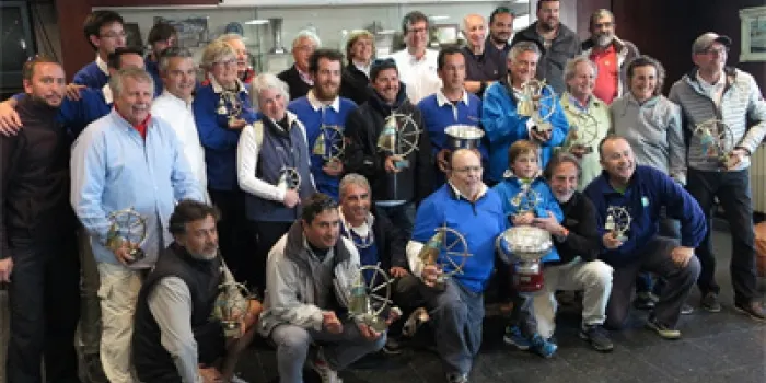 Bon paper de les embarcacions arenyenques a l’Interclubs de Vela