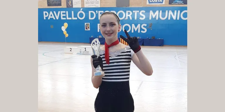 La patinadora del Club Patí Constantí, Ester Adolfini, es classifica per al Campionat de Catalunya
