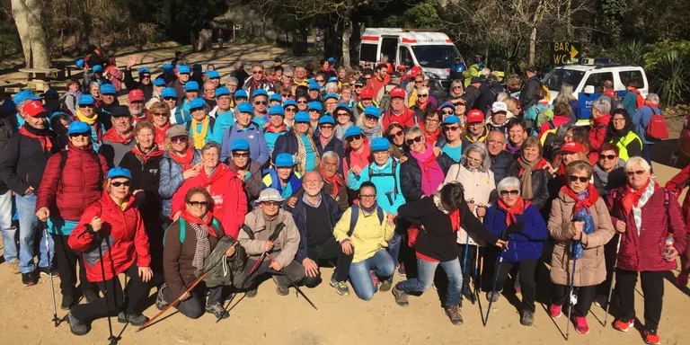Més de 150 persones es donen cita a Pineda en el segon Cicle de Passejades per a la Gent Gran