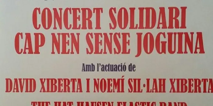 Arriba a Arenys el concert solidari "Cap nen sense joguina"