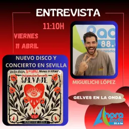 #111 - Miguelichi López presenta su nuevo disco en Ahora Radio - episode art