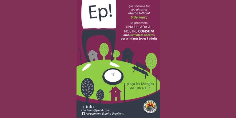 A punt el 'Cau al carrer' organitzat per l'AEiG Urgellenc
