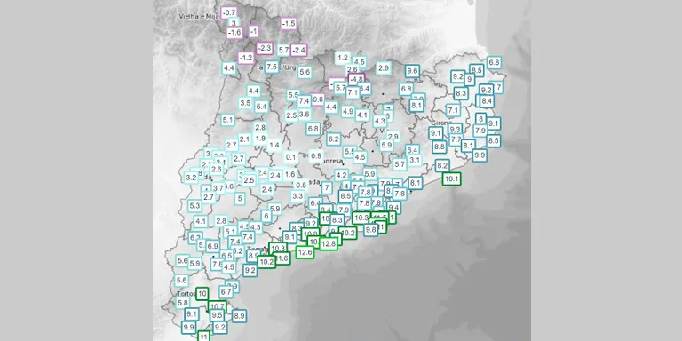 El Meteocat manté l'avís per fred intens