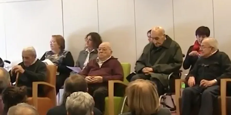Rubí homenatja els supervivents de la 'Lleva del Biberó'