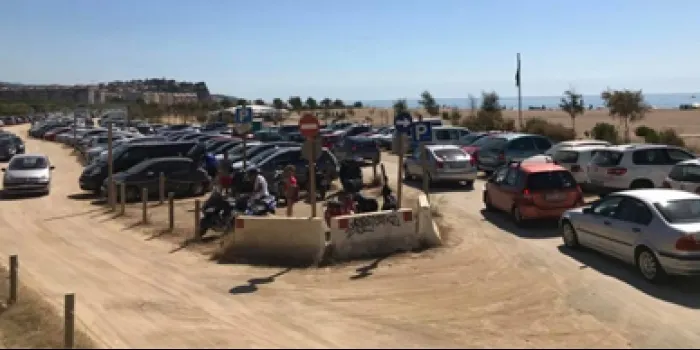 Persones que han de complir mesures penals alternatives vigilen l'aparcament de la Musclera