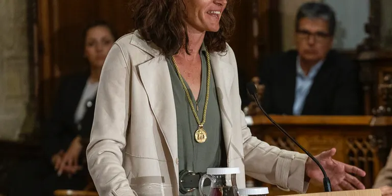 Laia Palau rep la medalla d'Or al mèrit esportiu