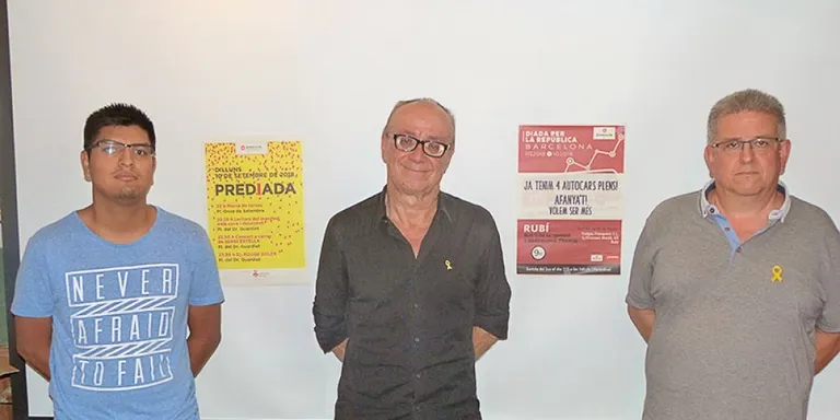 “Llibertat presos polítics”, lema de La Marxa de Torxes de la Prediada de Rubí