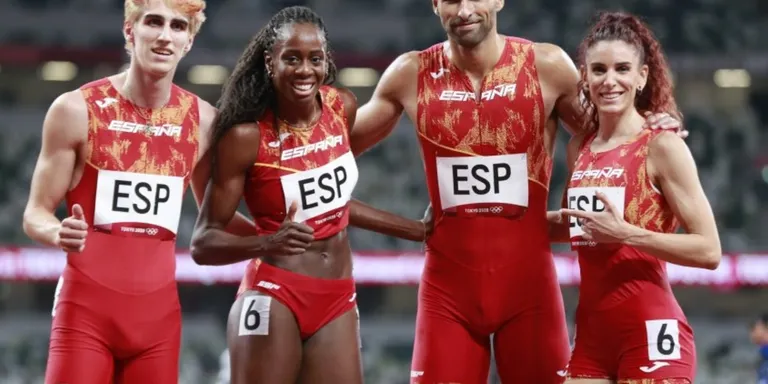 Record d’Espanya als 4x400m mixtes, amb el català Bernat Erta