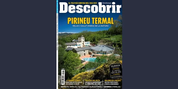 Els Banys de Sant Vicenç, protagonista a la revista 'Descobrir'