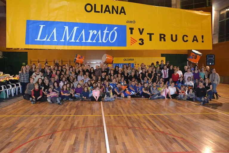 Oliana recull 4.000 euros per a La Marató