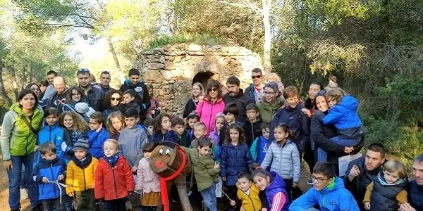 La gran afluència de visitants marca el primer cap de setmana de Nadal a Altafulla