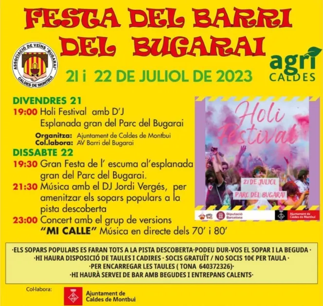 Caldes continua vivint el ressorgir de les festes de barri