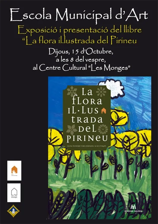 'La flora il·lustrada del Pirineu', nou llibre de l'Escola Municipal d'Art de la Seu
