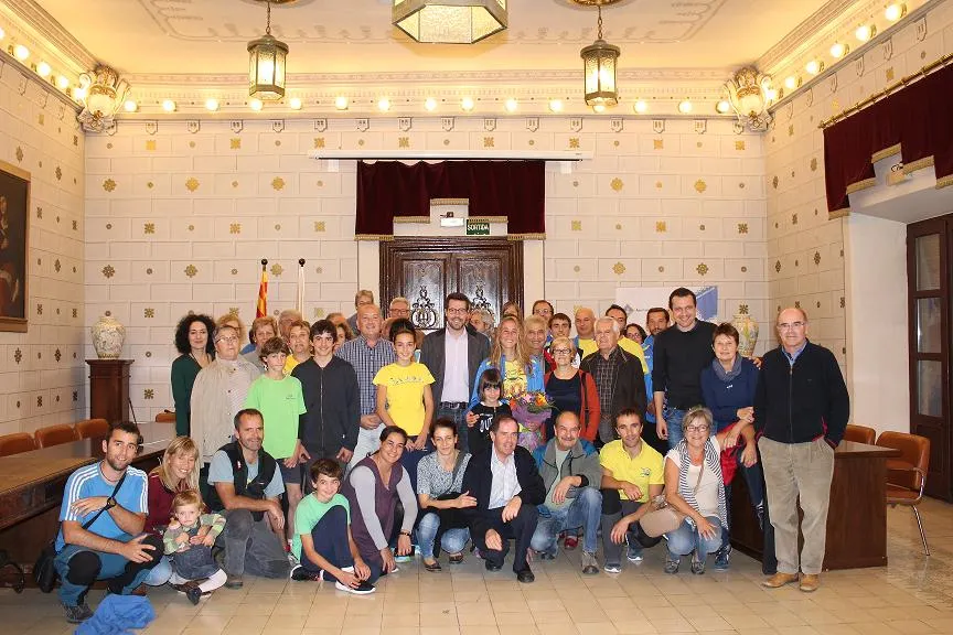 Felicitació a Núria Vilarrubla pels seus èxits esportius