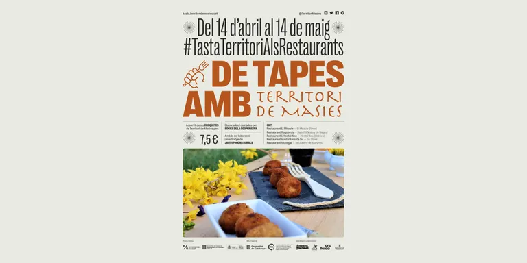 Territori de Masies estreny llaços amb els restaurants de la zona promocionant les croquetes de la cooperativa