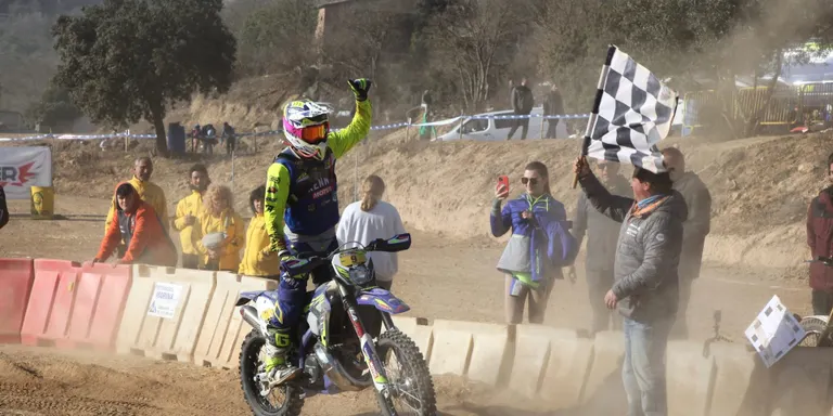 Mario Román, guanyador absolut de l'Enduro de la Clua de Bassella