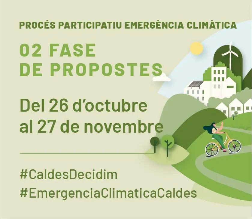 Comença la Fase 2 del procés participatiu per redactar el Pla d'Acció Climàtica local