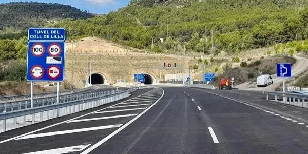 S’inaugura el túnel del coll de Lilla de l'A-27 que connecta l’Alt Camp i la Conca de Barberà evitant els revolts