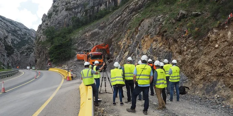 Comencen les tasques de perforació del túnel de Tresponts a la C-14