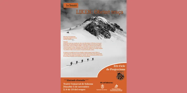 El Centre Excursionista del Solsonès proposa endinsar-se a la muntanya de la mà del trenta-dosè Cicle de Projeccions