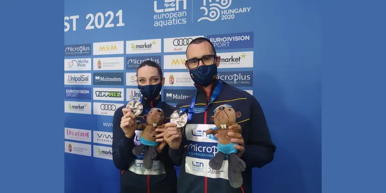 Pau Ribes i Emma García guanyen la plata Budapest