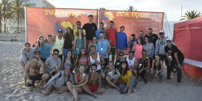 170 parelles participen en la quarta prova del circuit de Vòlei Platja Svatour