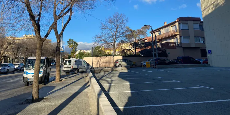 El pàrquing dissuasiu a la zona del CAP, ja habilitat
