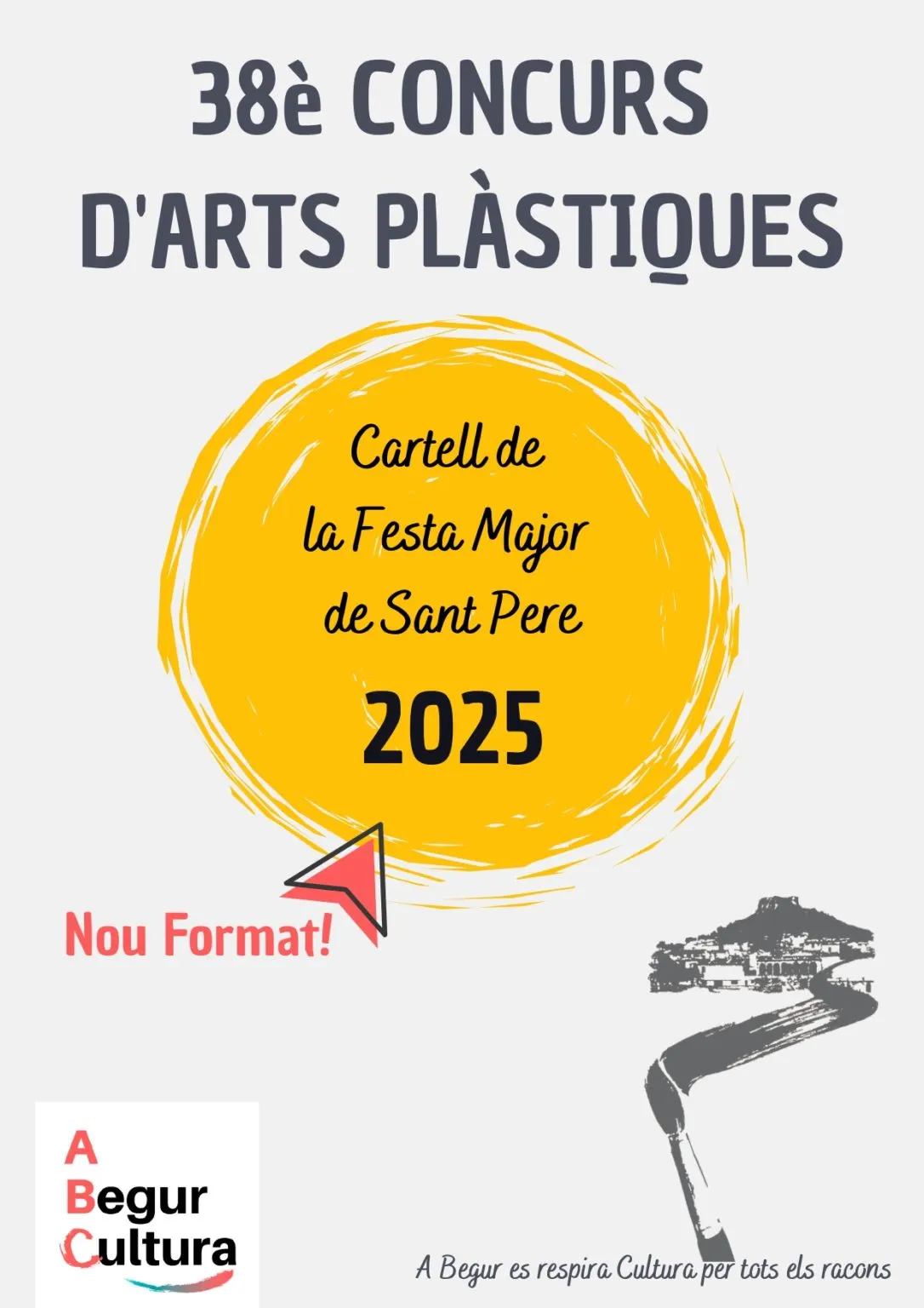 El Concurs d’Arts Plàstiques busca el cartell de la Festa Major de Sant Pere