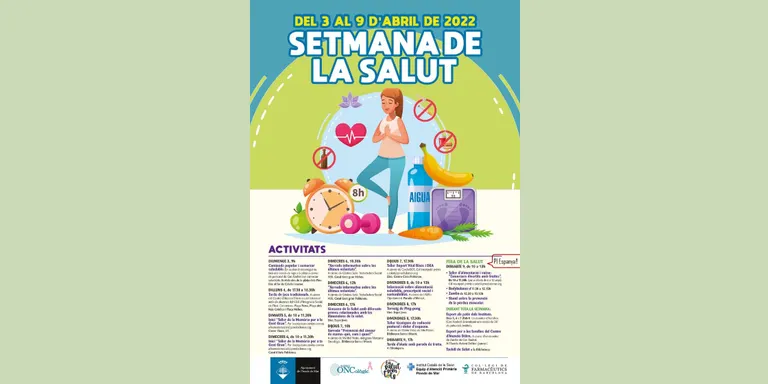 Arrenca la Setmana de la Salut amb moltes activitats fins el 10 d'abril