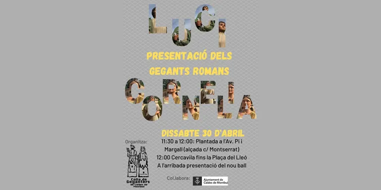 Caldes recupera dos gegants romans, Cornèlia Flora i Luci Caecili