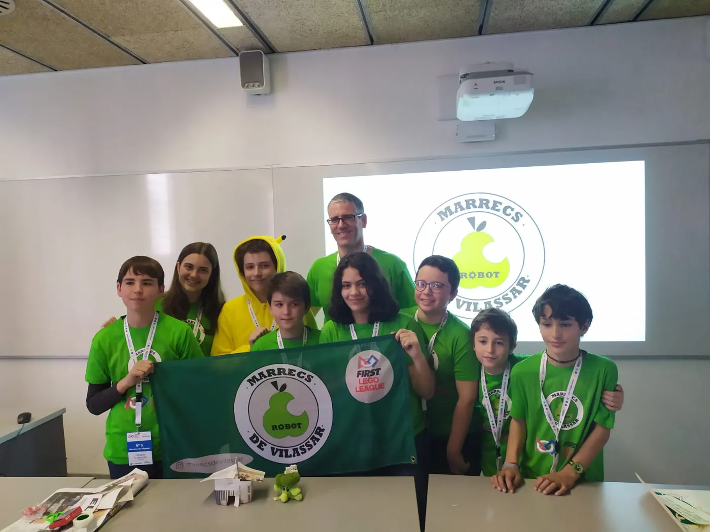 L’equip de 10 a 16 anys dels Marrecs queda setè en l’eliminatòria de la First Lego a La Salle Bonanova