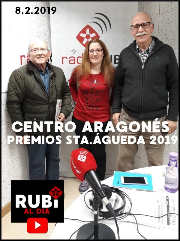 CENTRO ARAGONÉS DE RUBÍ - Premios Santa Águeda 2019