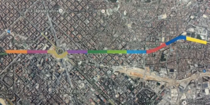 Set autocars i mig d’arenyencs baixaran demà a la Meridiana