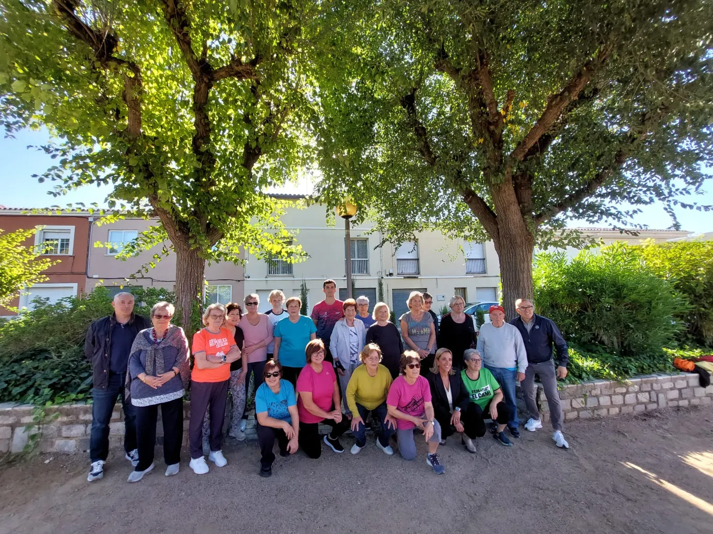 Gairebé plena ocupació en les activitats de gent gran als parcs de salut