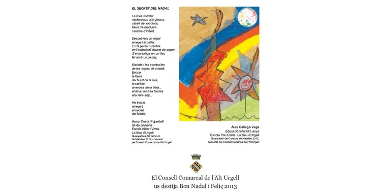 El Consell Comarcal lliura els premis del XXIIIè Concurs Escolar de Nadales